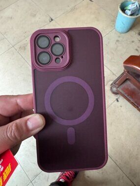 Deep Plum Magnetic Frosted iPhone Case